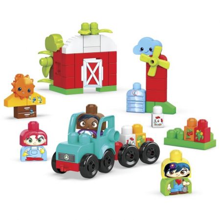 MATTEL - Mega Bloks Zelené Město Farma Vypěstuj A Ochraňuj