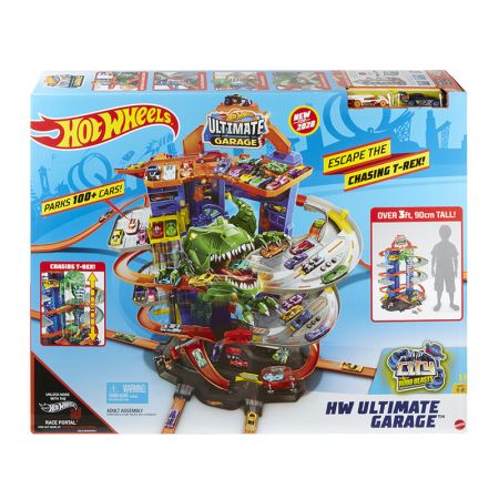 MATTEL - Hot Wheels City Garáž S T-Rexem