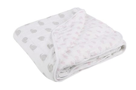 Lässig deka Cozy Blanket 120x120 – sweet snails girls