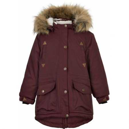 Mikk-Line Mikk - Line dívčí parka ML19110 Decadent Chocolate Velikost: 92