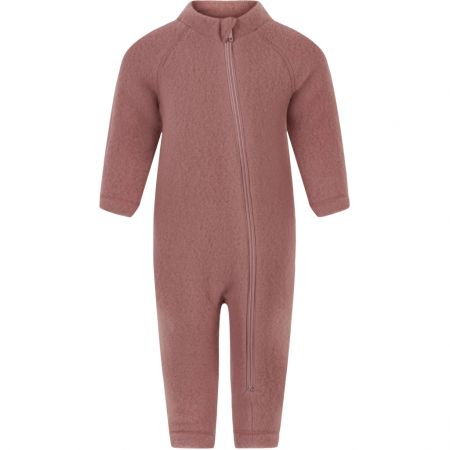 Mikk-Line kojenecký vlněný merino overal Burlwood 50005 Velikost: 98 Merino vlna