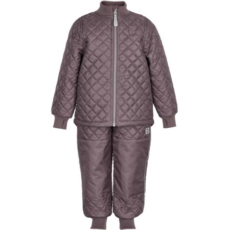 Mikk-Line dětský termo oblek Twilight Mauve 4205 Velikost: 134 GOTS, voděodolné
