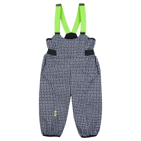 vzorované softshellové kalhoty s laclem - 9-12kg