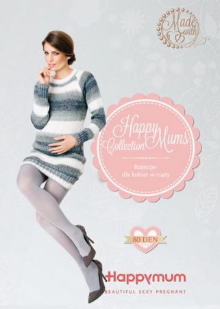 těhotenské punčocháče Maternity tights 80 den - 3