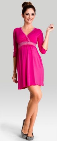 těhotenská noční košilka Love me night dress U035a - M