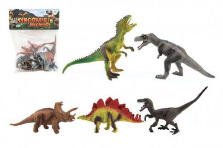 Teddies Dinosaurus 15-18 cm 5 ks