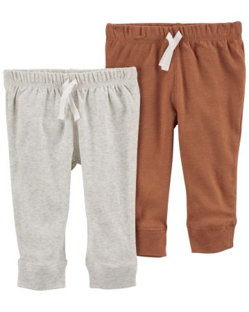 CARTERS CARTER'S Tepláky Grey&Brown neutrál LBB 2ks 9m