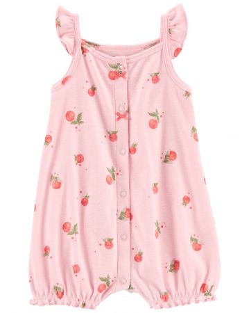 CARTERS CARTER'S Overal letní Pink Peach holka 9m