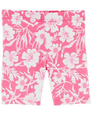 CARTERS CARTER'S Kraťasy Pink Floral holka 9m