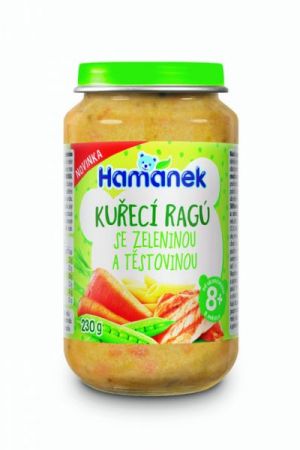 HAMANEK HAMÁNEK Kuřecí ragů se zeleninou a těstovinou 230 g