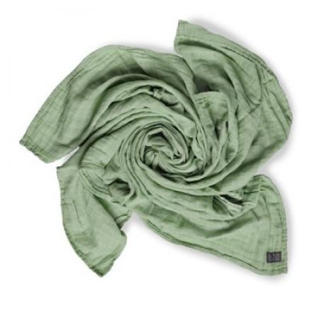 VINTER & BLOOM Deka Single Muslin Organic Meadow Green