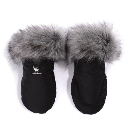 COTTONMOOSE rukavice HANDMUFF YUKON LIMITED Stříbrná