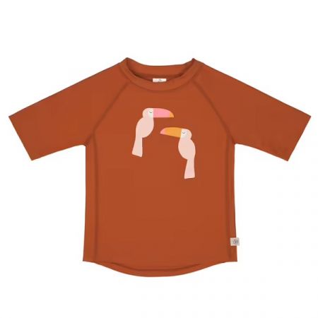 LÄSSIG tričko SHORT SLEEVE RASHGUARD Toucan Rust 7-12m