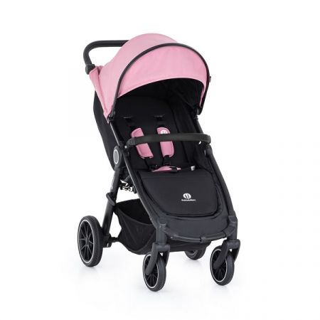 PETITE&MARS sportovní kočárek STREET+ Black/Rose Pink