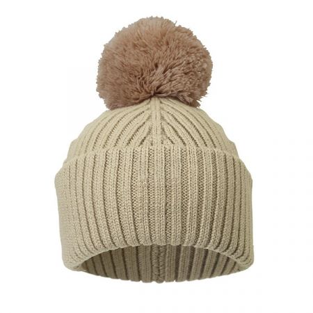 ELODIE DETAILS vlněná čepice WOOL BEANIE Pure Khaki 24-36m