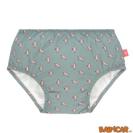 LÄSSIG plavky SWIM DIAPER GIRLS Seagull Green 12m. DOPRODEJ!