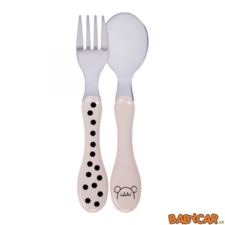 LÄSSIG dětský příbor CUTLERY STAINLESS STEEL Little Chums Mouse