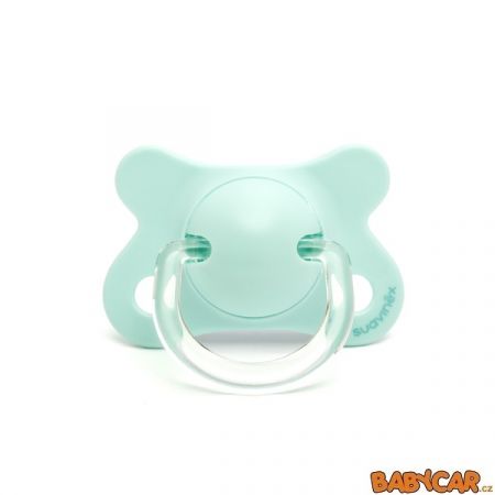 SUAVINÉX latexový dudlík FYZIOLOGICKÝ FUSION -2-4m, 1ks Modrá