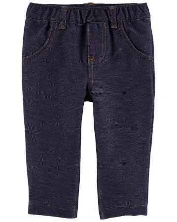 CARTERS CARTER'S Legíny Faux Denim dívka 9m