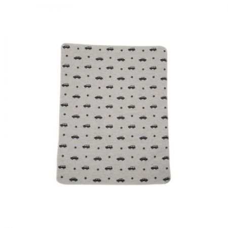 DF JUWEL Dětská deka Cars Allover Offwhite 70 x 90 cm