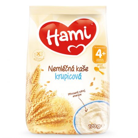 HAMI HAMI Nemléčná kaše krupicová 170 g