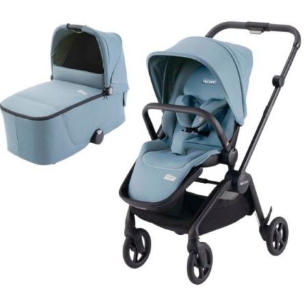 Dvojkombinace kočárku Recaro Sadena 2022 Duo Prime Frozen Blue