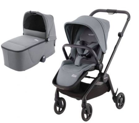 Dvojkombinace kočárku Recaro Sadena 2022 Duo Prime Silent Grey