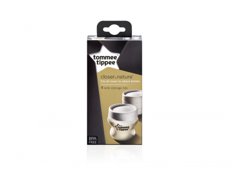 Tommee Tippee Víčka na lahvičky C2N, 4 ks