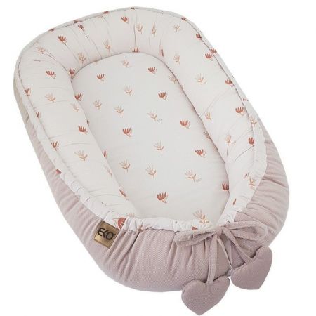 EKO Hnízdo pro dítě VELVET CO-09-Beige Meadow