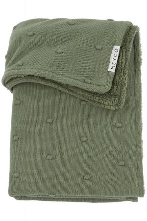 Deka Mini knots fleece - Forest green