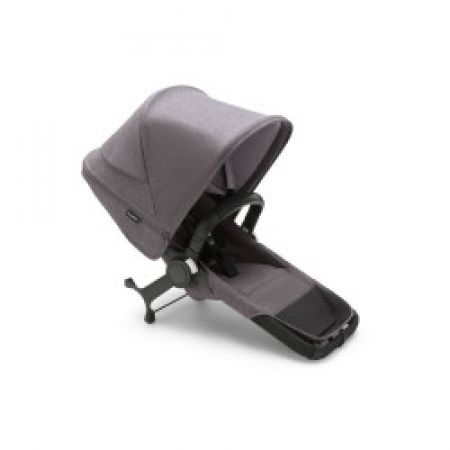 Bugaboo Donkey⁵ duo nástavec komplet Black/Grey Melange