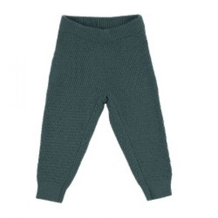 Voksi merino kalhoty Honeycomb 74-80 Sea Green