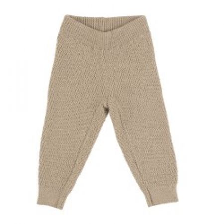 Voksi merino kalhoty Honeycomb 62-68 Melange Sand