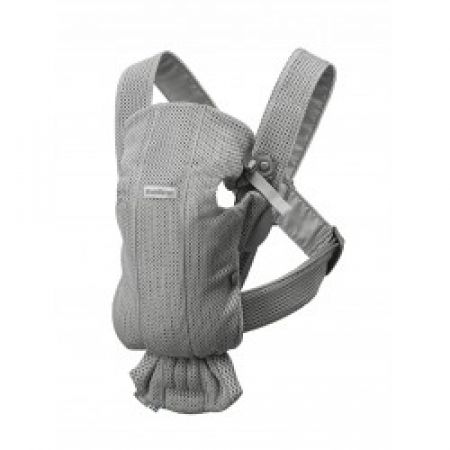 BabyBjörn nosítko Mini 3D Mesh Gray