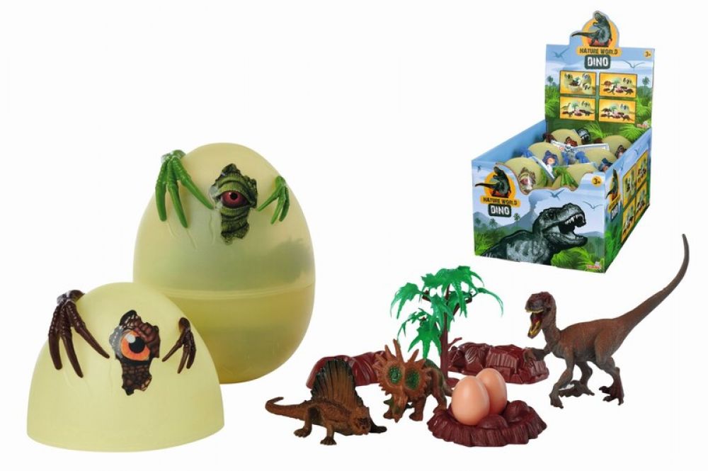 SIMBA - Dino vejce s příslušenstvím, 3 druhy, DP6, Mix produktů