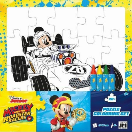 MODELS - Puzzle k vymalování Mickey