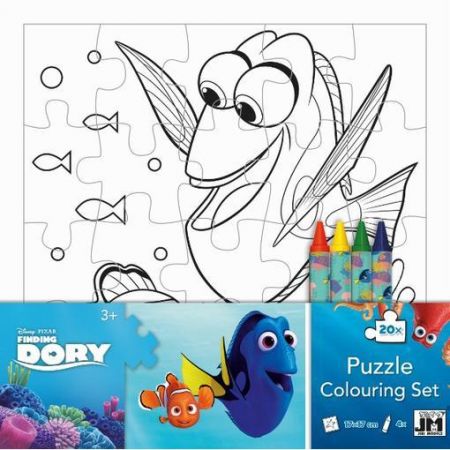 MODELS - Puzzle k vymalování Hledá se Dory