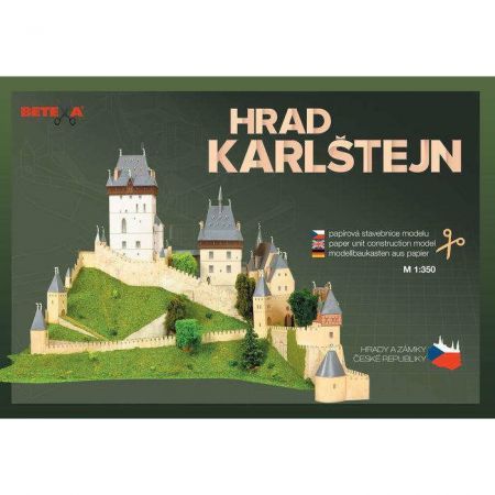 Vystřihovánky Hrad Karlštejn 2. vydání