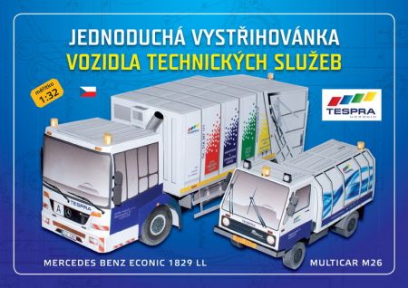 Vystřihovánky - Vozidla technických služeb Tespra