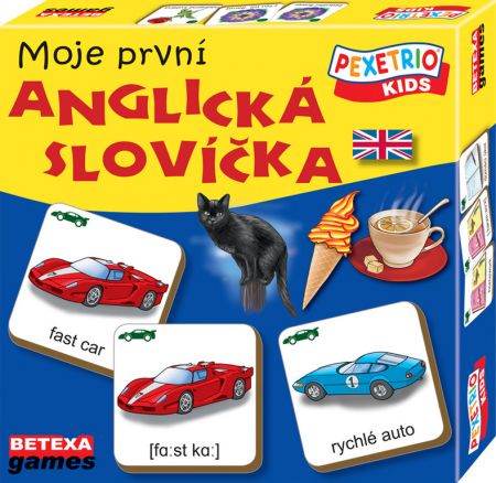 Pexetrio Kids - Moje první anglická slovíčka 36 dílků