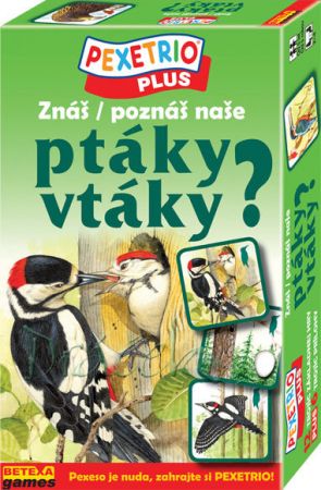 Pexetrio - Znáš ptáky? 54 dílků