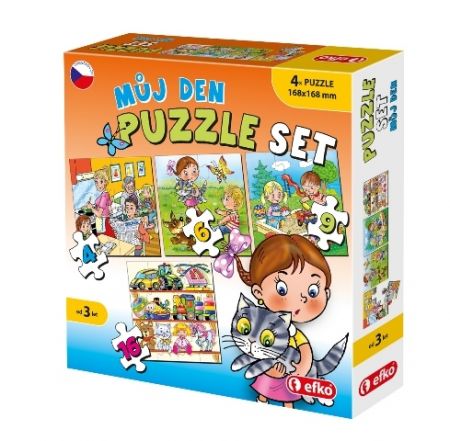 Efko Puzzle set MŮJ DEN