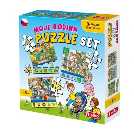 Efko Puzzle set MOJE RODINA