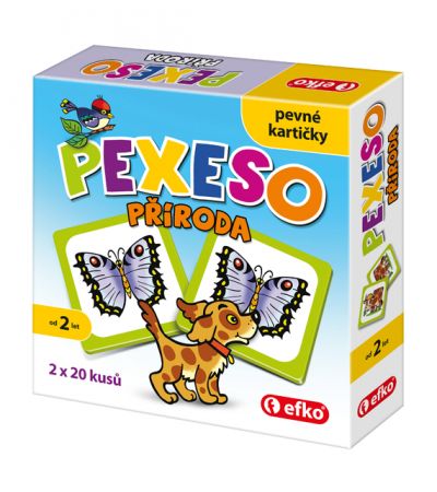 Efko Pexeso PŘÍRODA BABY