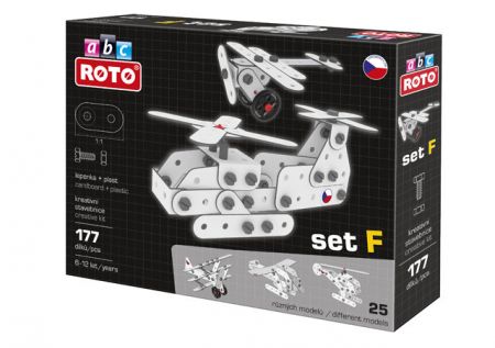 Efko ABC ROTO - letadla, set F