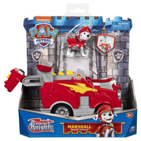 SPIN MASTER - Paw Patrol Rytíři Tématické Vozidlo Marshal