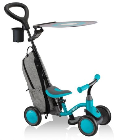 GLOBBER - odrážedlo 3v1 Deluxe - Learning Bike 3in1 Deluxe -Teal