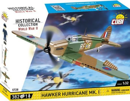 COBI - II WW Hawker Hurrican Mk. I, 1:32, 377k, 1f