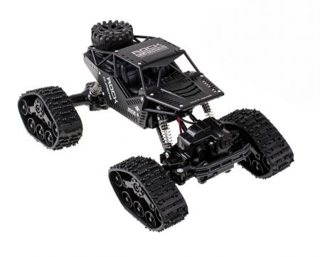 Ikonka RC auto Rock Crawler 4x4 LHC012 auto 2v1 černá