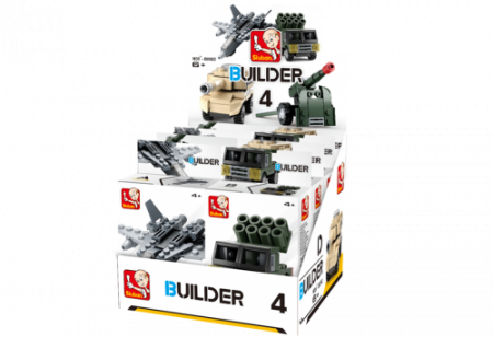 Sluban Builder M38-B05396A 4 Army 1ks Stíhačka